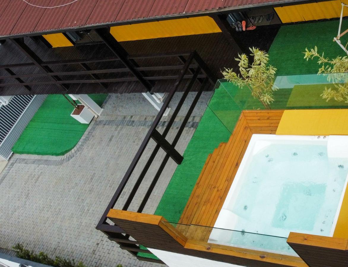 Pousada Container Amarelo Palhoça Exteriör bild