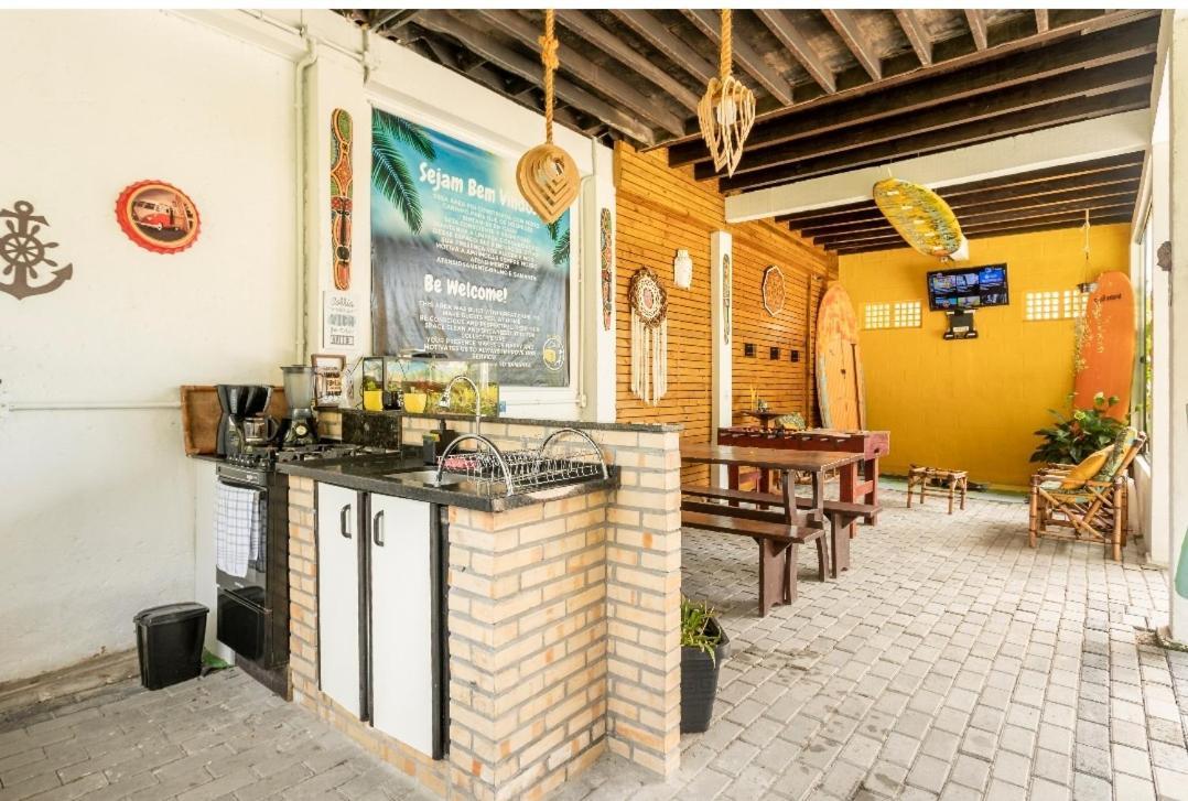 Pousada Container Amarelo Palhoça Exteriör bild